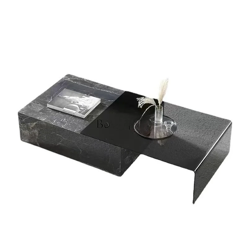 Italian minimalist rock slab coffee table living room household simple movable tea table
Italian minimalist rock slab coffee table living room household simple movable tea table