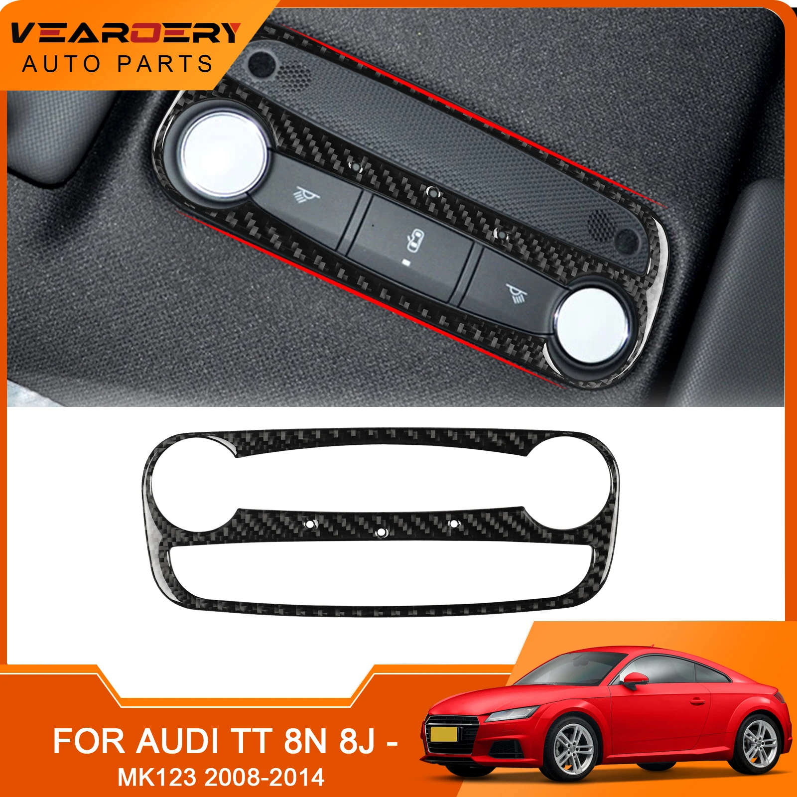 Useful Convenient Bright Easy Operation Black Reading Light Frame Cover for Audi 2008-2014 TT 8n 8J MK123 TTRS
Useful Convenient Bright Easy Operation Black Reading Light Frame Cover for Audi 2008-2014 TT 8n 8J MK123 TTRS