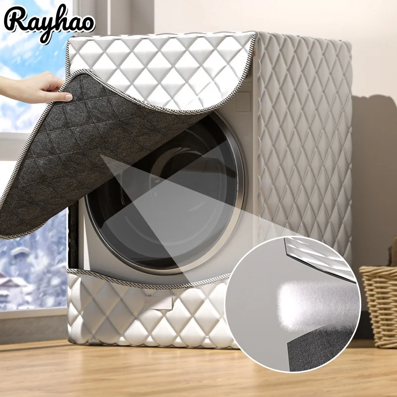 Waterproof Flannel Velvet Dustproof Washing Machine Cover Sun Protection Washer ProtectorAnti Aging Outdoor Laundry Home Balcony
Waterproof Flannel Velvet Dustproof Washing Machine Cover Sun Protection Washer ProtectorAnti Aging Outdoor Laundry Home Balcony