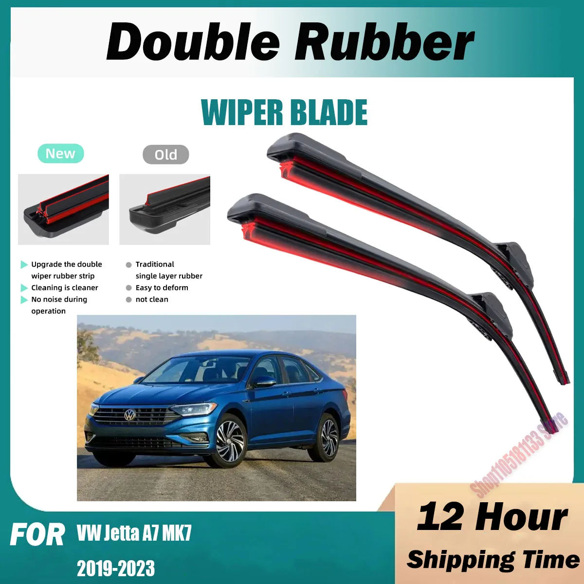 Car Wiper For VW Jetta A7 MK7 2019-2023 24" + 19" Front Rear Wiper Blades Brushes Cutter Accessories 2019 2020 2021 2022 2023
Car Wiper For VW Jetta A7 MK7 2019-2023 24" + 19" Front Rear Wiper Blades Brushes Cutter Accessories 2019 2020 2021 2022 2023
