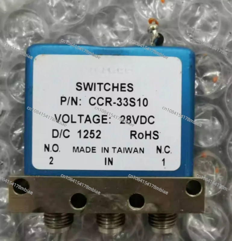 CCR-33S10 Телединалайры 12 В 28 В DC-18 ГГц SPDT SMA RF коаксиальный переключатель
CCR-33S10 Телединалайры 12 В 28 В DC-18 ГГц SPDT SMA RF коаксиальный переключатель