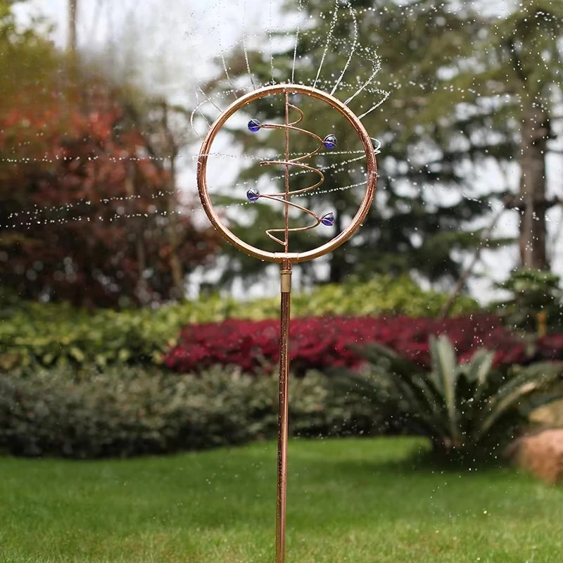 Decorative agricultural sprinkler irrigation system
Decorative agricultural sprinkler irrigation system