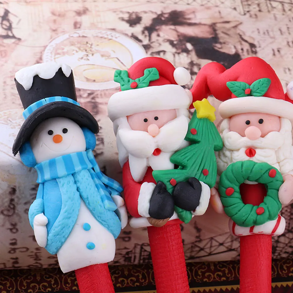 4 Pcs Christmas Decoration Pen Theme Ballpoint Pens Xmas Ornaments Decorations Office Elder
4 Pcs Christmas Decoration Pen Theme Ballpoint Pens Xmas Ornaments Decorations Office Elder