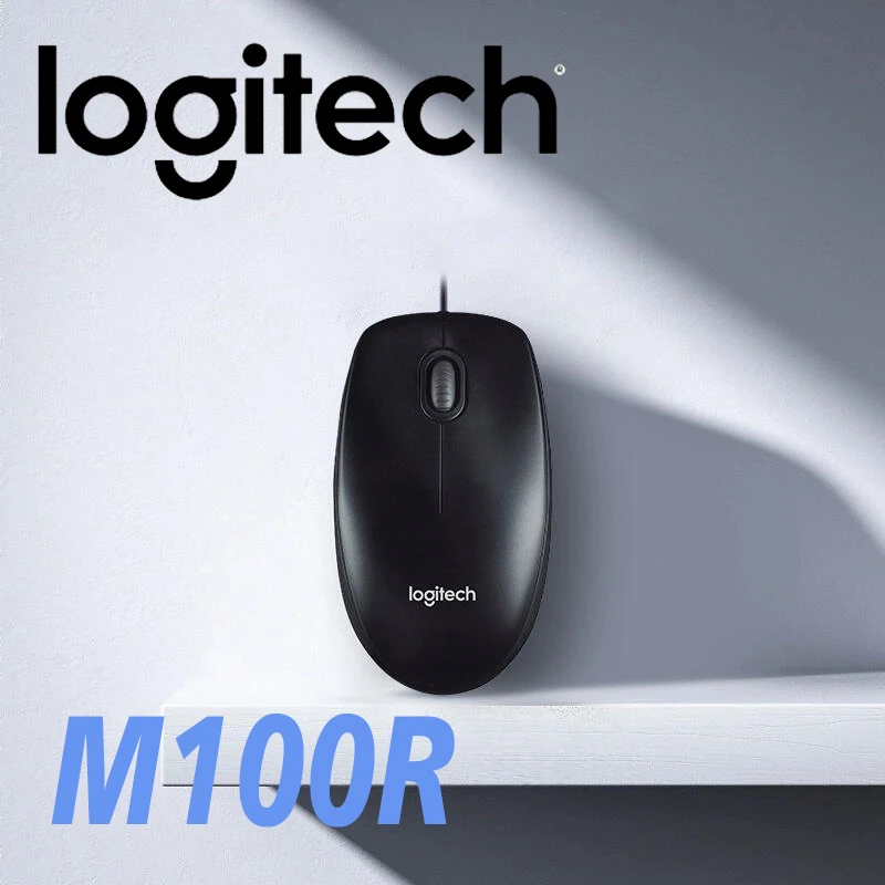 Проводная мышь Logitech M100R, USB-соединение, прочная и универсальная для домашнего, офиса и делового использования
Проводная мышь Logitech M100R, USB-соединение, прочная и универсальная для домашнего, офиса и делового использования