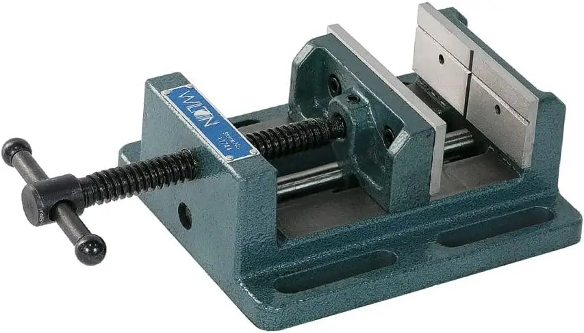 4-Inch Drill Press Vise with Low Profile Design, Hardened Jaws for Precision Drilling and Tapping
4-Inch Drill Press Vise with Low Profile Design, Hardened Jaws for Precision Drilling and Tapping