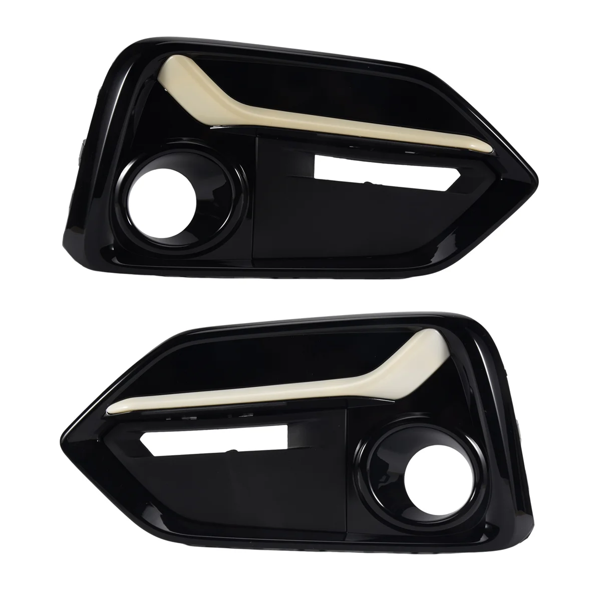 1Pair Right+Left Front Bumper Fog Light Cover Trim Headlights Covers Frame Hole for Honda Civic Type R 2017-2021
1Pair Right+Left Front Bumper Fog Light Cover Trim Headlights Covers Frame Hole for Honda Civic Type R 2017-2021