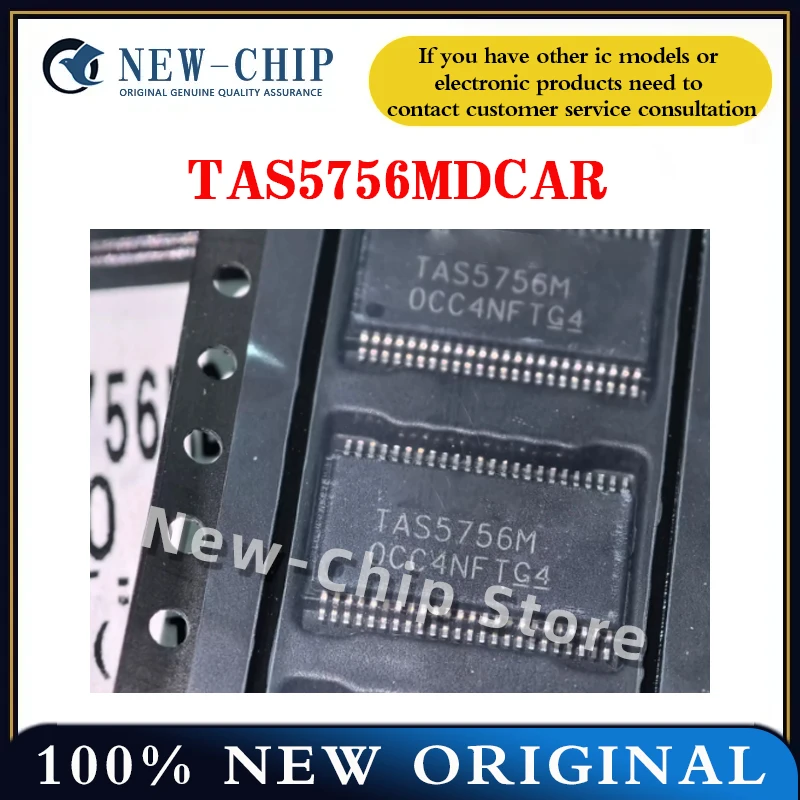 2PCS-50PCS/LOT TAS5756MDCAR TAS5756 TSSOP-48 New Original
2PCS-50PCS/LOT TAS5756MDCAR TAS5756 TSSOP-48 New Original