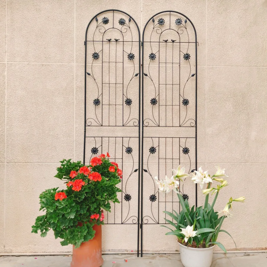 2 Pack Metal Garden Trellis 86.7 x 19.7 Rustproof Trellis for Climbing Plants Outdoor Flower Support
2 Pack Metal Garden Trellis 86.7 x 19.7 Rustproof Trellis for Climbing Plants Outdoor Flower Support