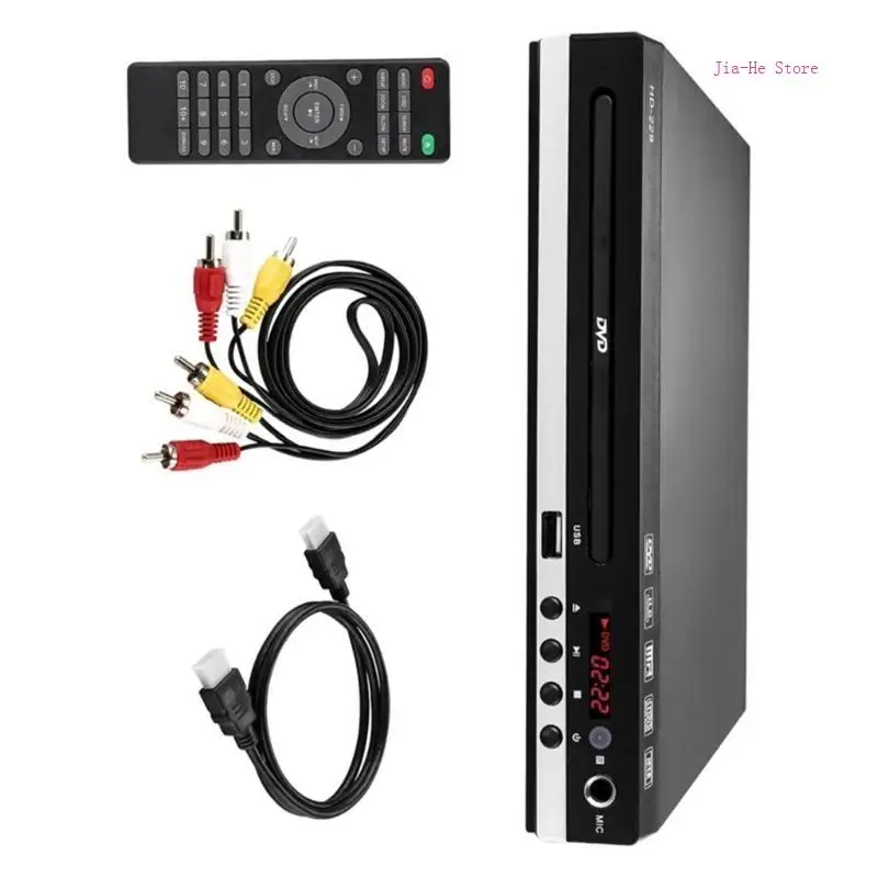 Compactly DVDs Player for TV with USB Port Karaokes Mics Support All RegionFree 83CF
Compactly DVDs Player for TV with USB Port Karaokes Mics Support All RegionFree 83CF