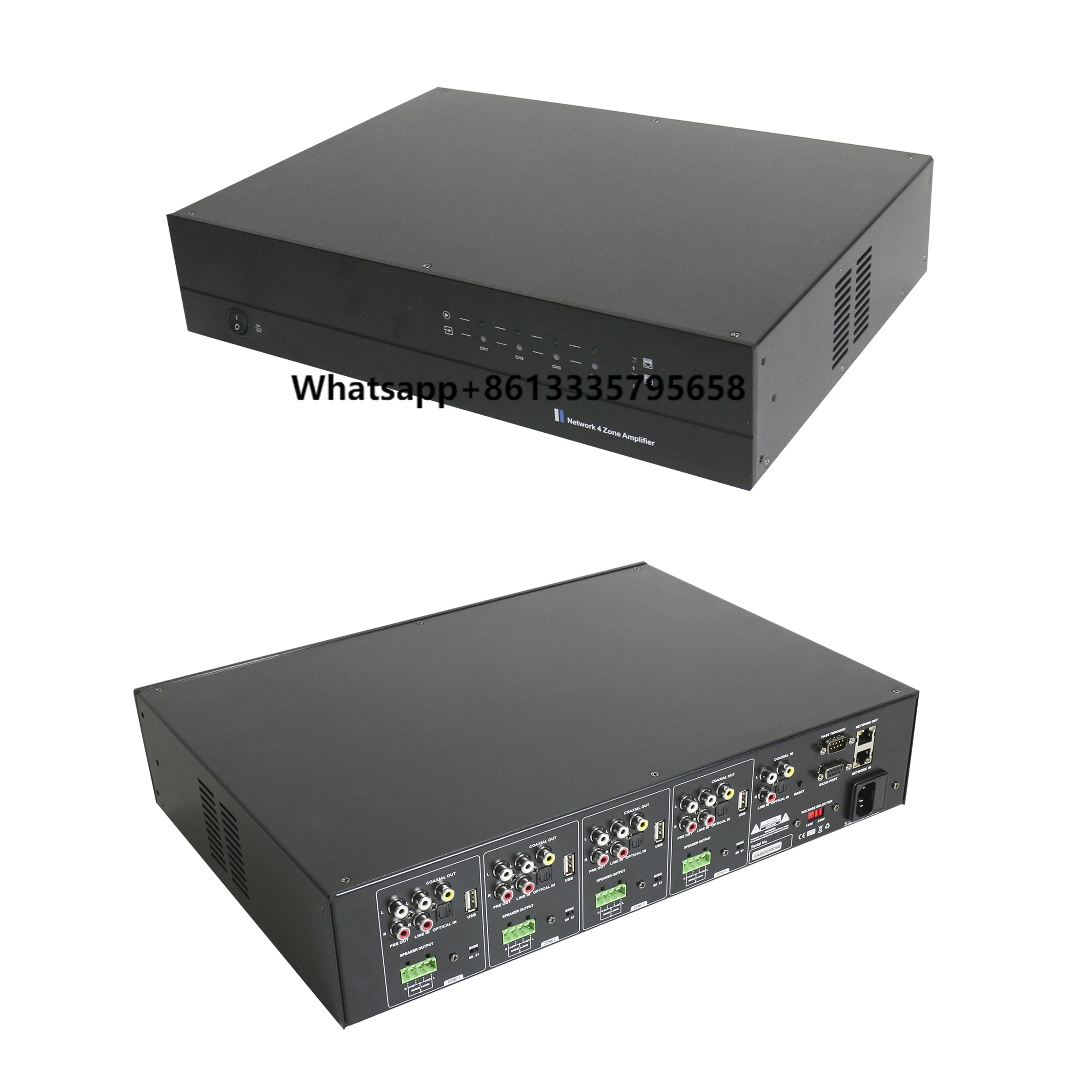 T 4 Zone Network Amplificador De Parede 8 Channel Hotel Hifi Music Smart Home Pro Audio Amplifier 8*50W
T 4 Zone Network Amplificador De Parede 8 Channel Hotel Hifi Music Smart Home Pro Audio Amplifier 8*50W