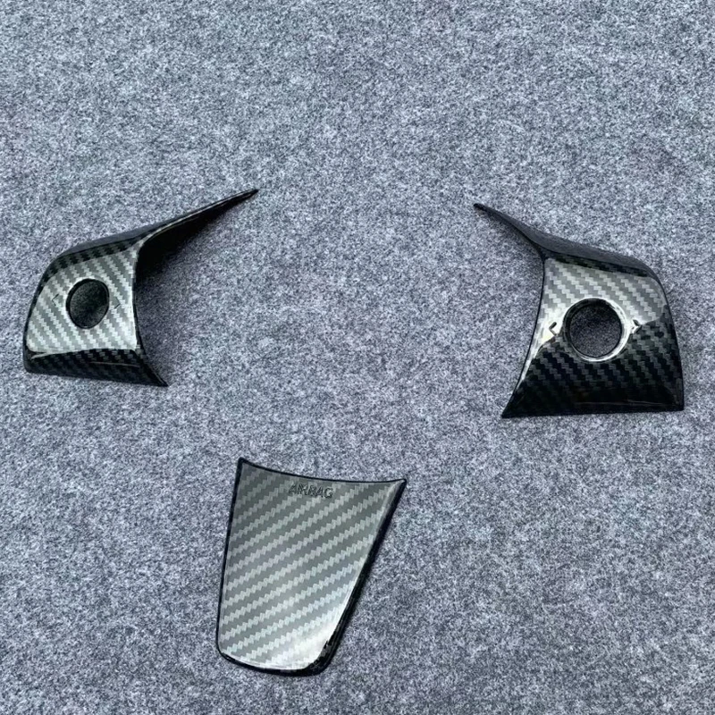 For Tesla Model 3 2017-2019 ABS Carbon Fiber Look / Chrome Matte Car Interior Steering Wheel Control Button Molding Cover Trim
For Tesla Model 3 2017-2019 ABS Carbon Fiber Look / Chrome Matte Car Interior Steering Wheel Control Button Molding Cover Trim