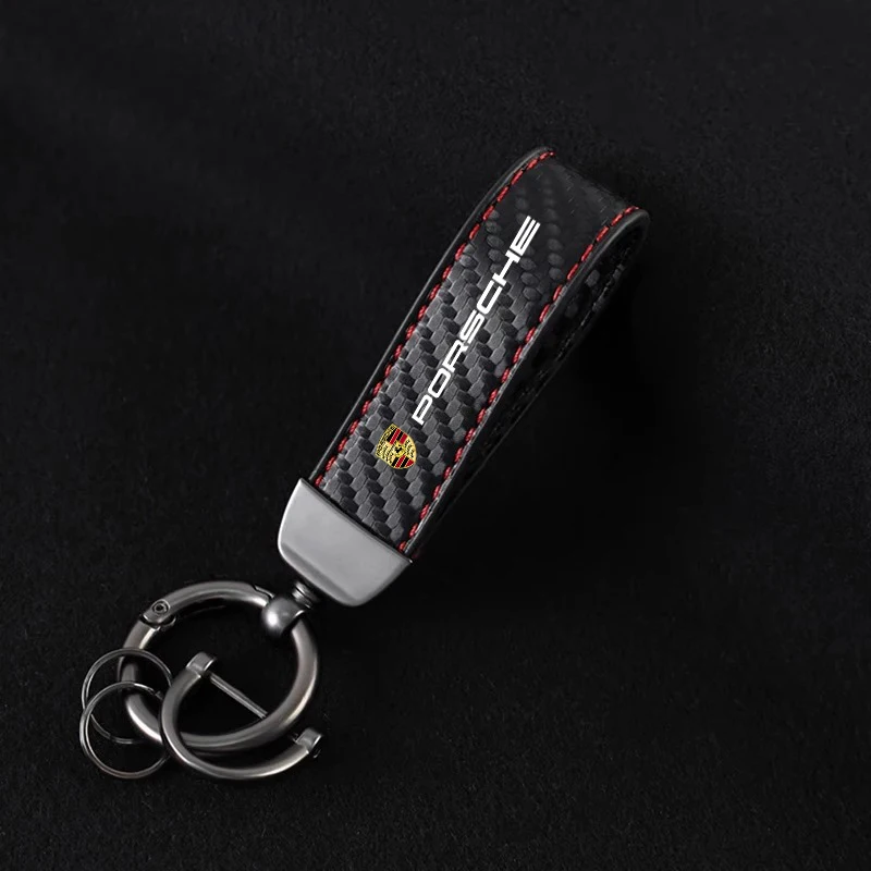 Leather Carbon Fiber Car Keychain Key Pendant Keyring For Porsche Cayenne Panamera Macan 911 718 Taycan Boxster Cayman 918 Pajun
Leather Carbon Fiber Car Keychain Key Pendant Keyring For Porsche Cayenne Panamera Macan 911 718 Taycan Boxster Cayman 918 Pajun