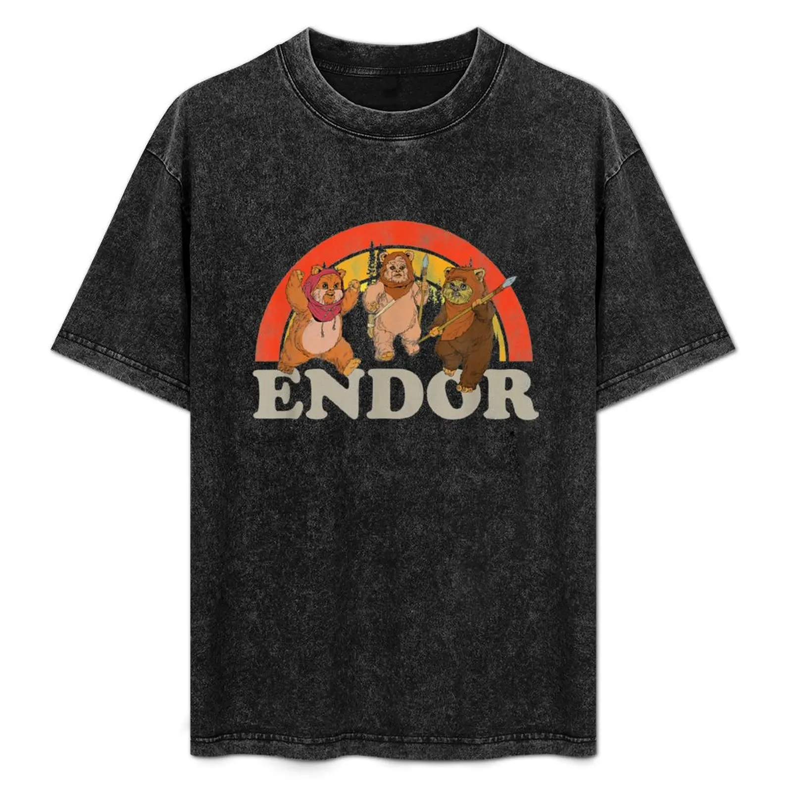 Return of the Jedi Cute Ewoks Endor Retro T-Shirt Casual Pattern Print Tee Shirt
Return of the Jedi Cute Ewoks Endor Retro T-Shirt Casual Pattern Print Tee Shirt