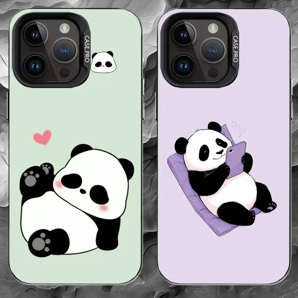 C-Cute giant panda Phone Case For iPhone 17 16 15 14 13 12 11 Pro Max Plus Silver Matte Black Cover
C-Cute giant panda Phone Case For iPhone 17 16 15 14 13 12 11 Pro Max Plus Silver Matte Black Cover