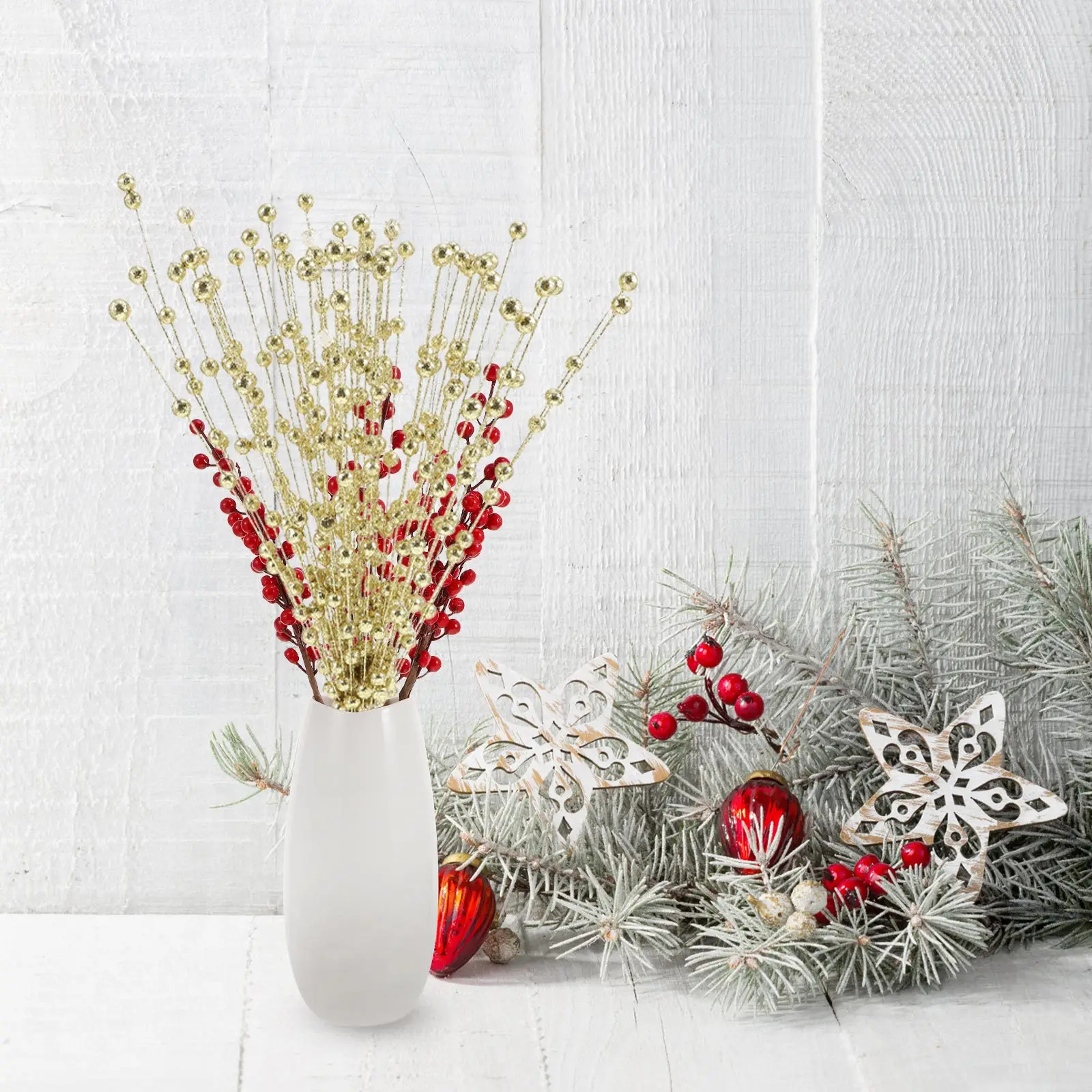 1 Set Arrangement Glitter Berry Bouquet For Diy Xmas Wreath Artificial Christmas Picks Simulation Berries Decor 
1 Set Arrangement Glitter Berry Bouquet For Diy Xmas Wreath Artificial Christmas Picks Simulation Berries Decor