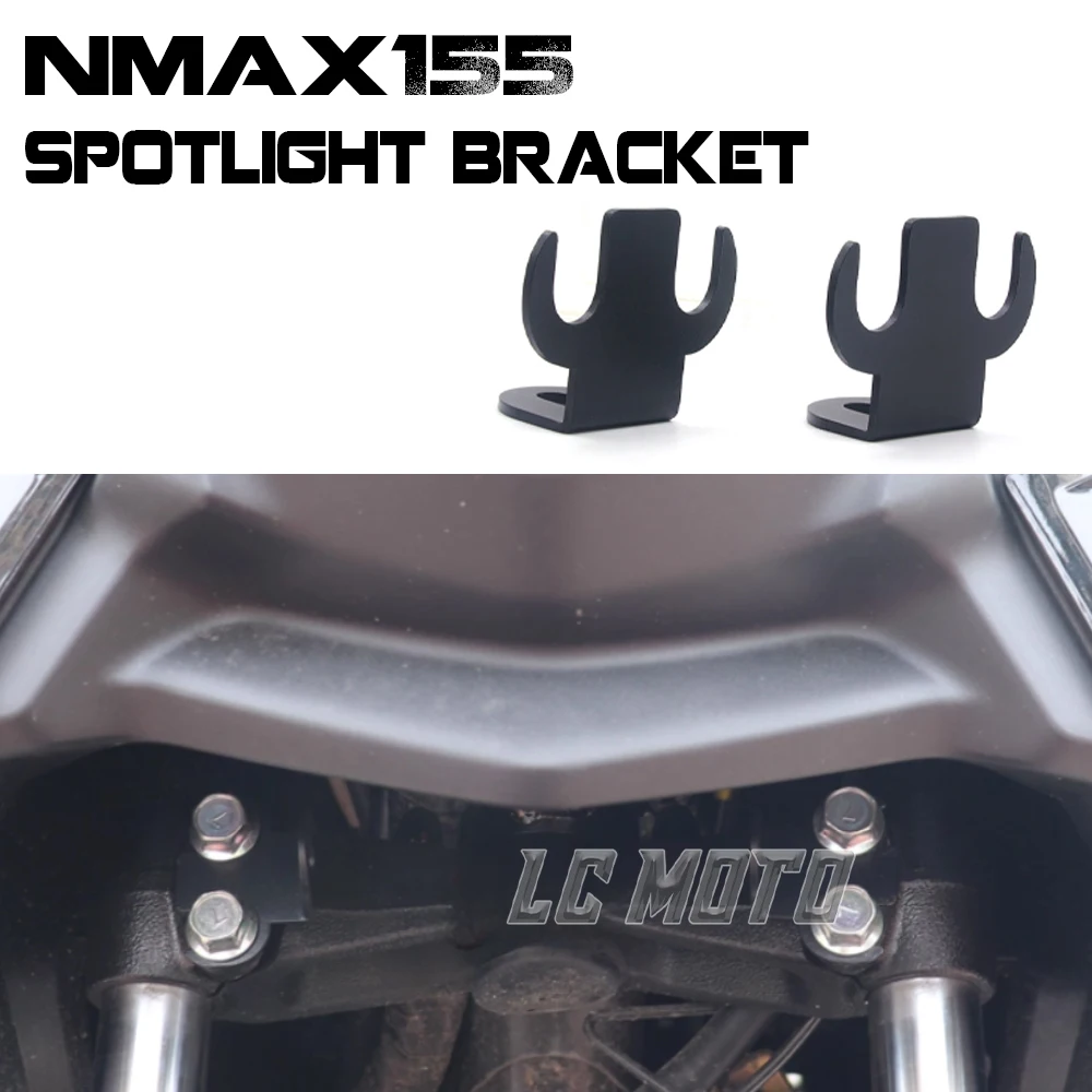 Motorcycle Hidden Spotlight Bracket Fog Light Bracket Modified Accessories For YAMAHA NMAX155 2020-2025
Motorcycle Hidden Spotlight Bracket Fog Light Bracket Modified Accessories For YAMAHA NMAX155 2020-2025