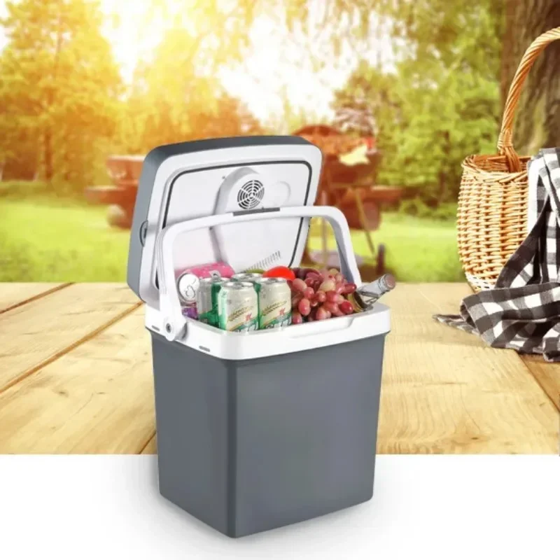 Original 26L 12V Custom logo outdoor electric mini car ice cooler box Electronic cooling and heating cooler box
Original 26L 12V Custom logo outdoor electric mini car ice cooler box Electronic cooling and heating cooler box