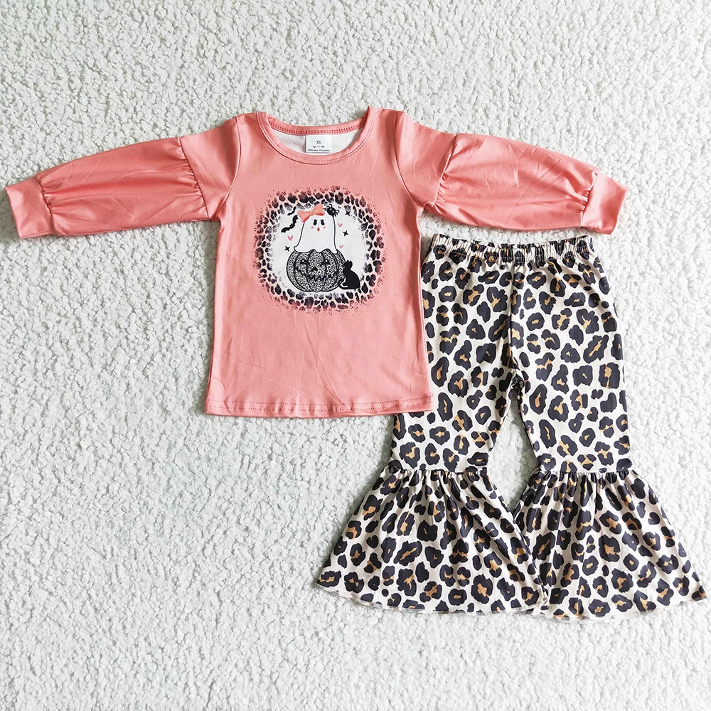New Fashion Kids Designer Clothes Girls Halloween Outfit Pumpkin Print Cute Baby Girl Clothes Fall Long Sleeve Leopard Pants Set
New Fashion Kids Designer Clothes Girls Halloween Outfit Pumpkin Print Cute Baby Girl Clothes Fall Long Sleeve Leopard Pants Set