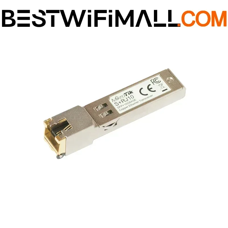 MikroTik S+RJ10 SFP+ 6-Speed RJ-45 Module For Up To 10 Gbps, Only 1 PCS