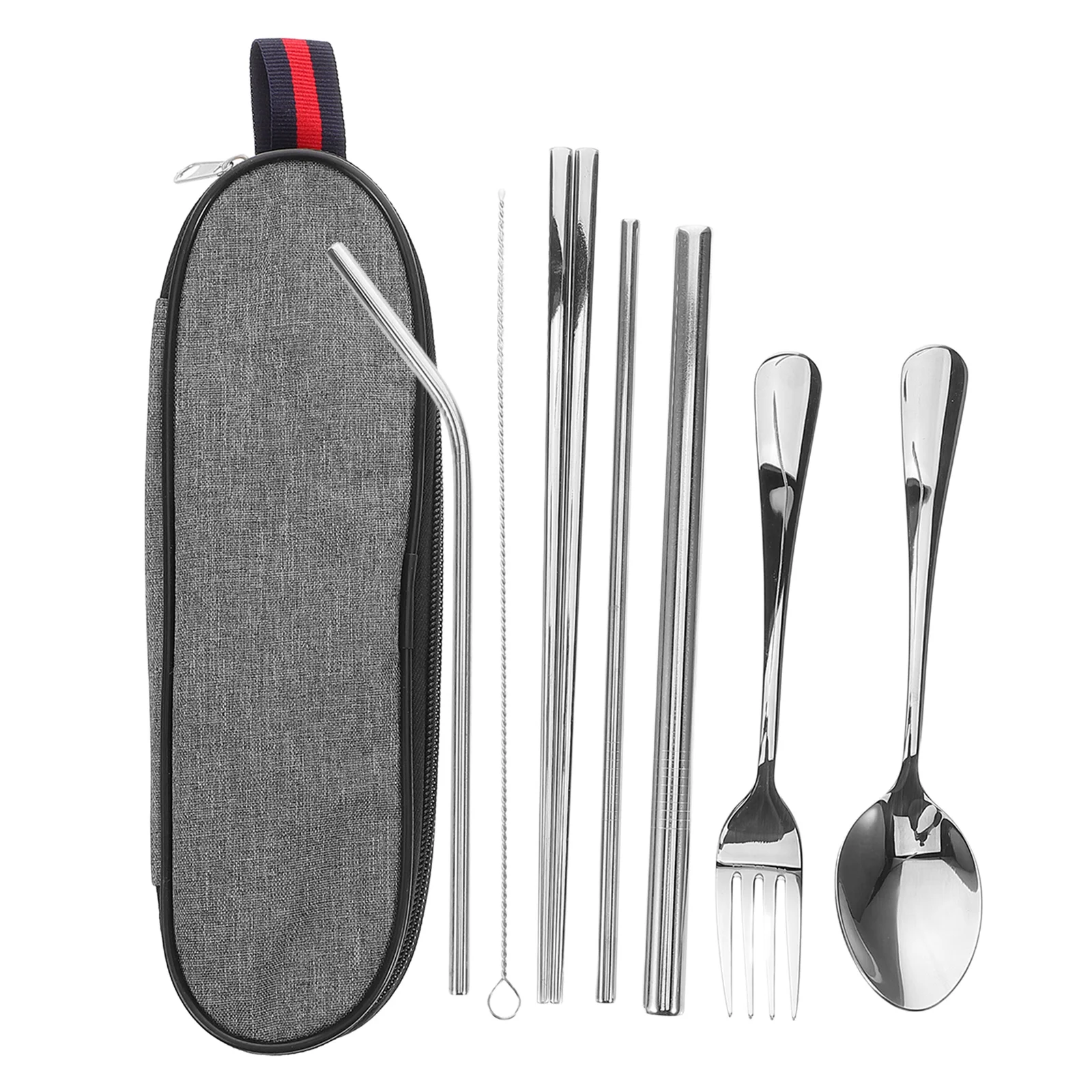 1 set Stainless Steel Outdoor Utensils Set Durable Portable Camping Tableware Kit For Picnics Hiking Travel Backpacking Parties 
1 set Stainless Steel Outdoor Utensils Set Durable Portable Camping Tableware Kit For Picnics Hiking Travel Backpacking Parties