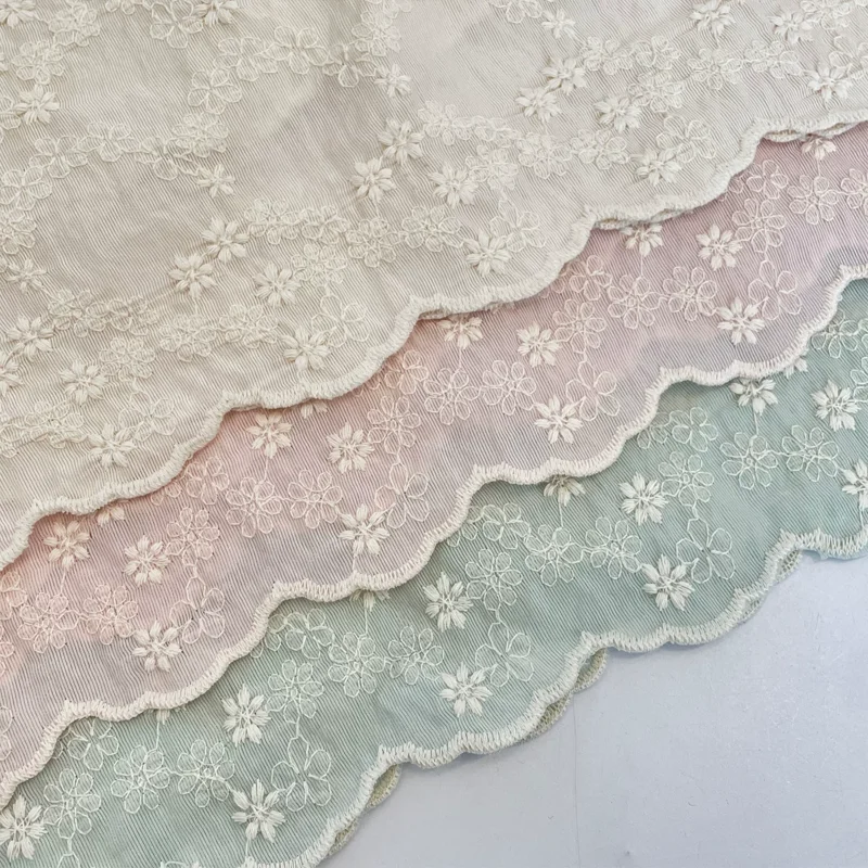 Polyester Cotton Fabric Embroidered Flowers Skirts Clothes DIY Bags Accessories Fabrics
Polyester Cotton Fabric Embroidered Flowers Skirts Clothes DIY Bags Accessories Fabrics