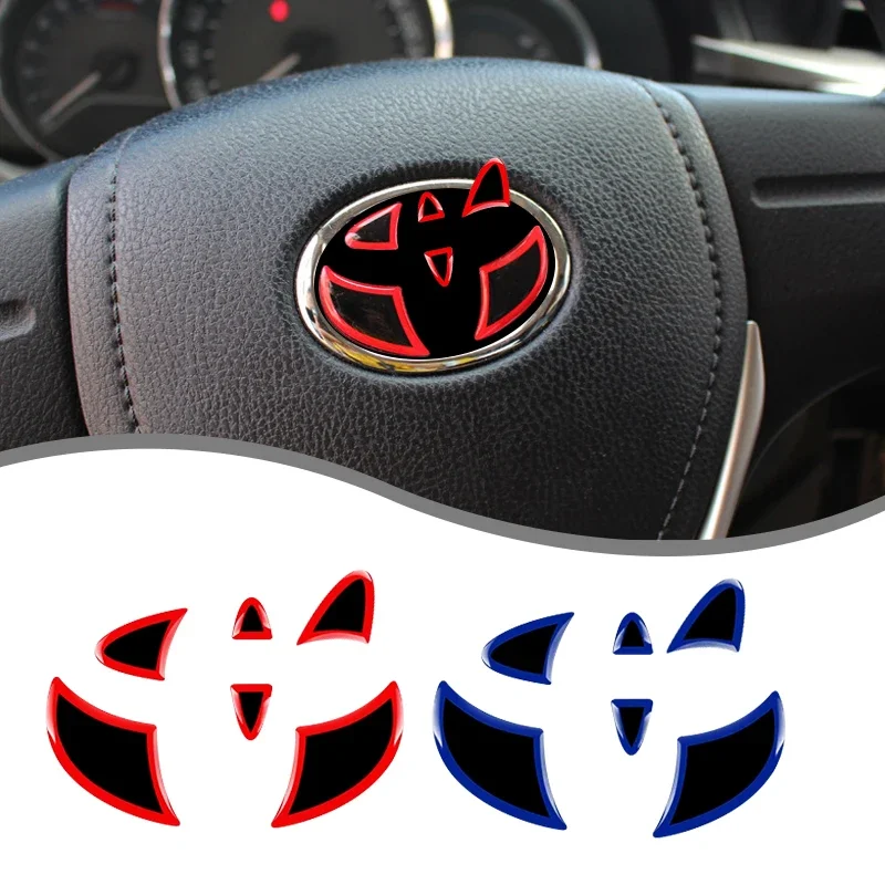 Red Blue Car Steering Wheel Badge Trim Sticker for Toyota CHR Corolla Camry Rav4 Auris Avalon Prius Prado Yaris Hilux
Red Blue Car Steering Wheel Badge Trim Sticker for Toyota CHR Corolla Camry Rav4 Auris Avalon Prius Prado Yaris Hilux