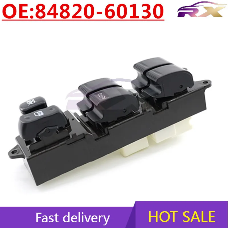 OEM:84820-60130 Power Window Master Control Switch For 1998-2007 Toyota
OEM:84820-60130 Power Window Master Control Switch For 1998-2007 Toyota