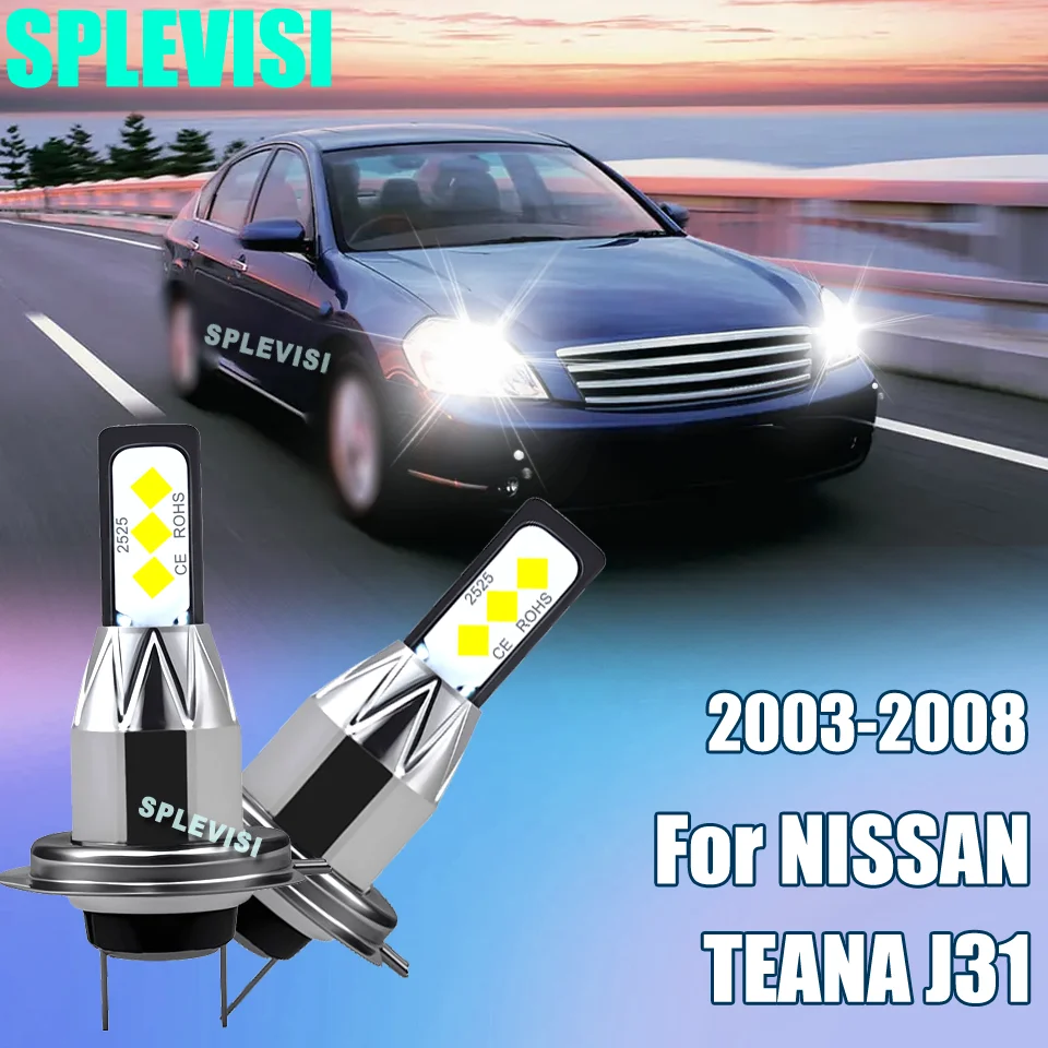 High-Performance 2Pc Car LED Headlight H7 6000LM Auto Lamp Main 250% Brighter For NISSAN TEANA J31 2003 2004 2005 2006 2007 2008
High-Performance 2Pc Car LED Headlight H7 6000LM Auto Lamp Main 250% Brighter For NISSAN TEANA J31 2003 2004 2005 2006 2007 2008