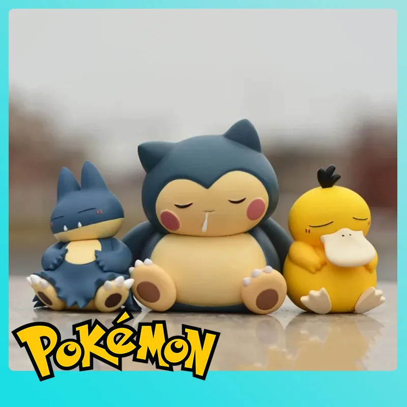 Pokemon Cute Sleeping Snorlax Psyduck Gonbe Anime Action Figure 6-7cm Kawaii Mini PVC Toy Doll Desk Decor Birthday Gift For Kids
Pokemon Cute Sleeping Snorlax Psyduck Gonbe Anime Action Figure 6-7cm Kawaii Mini PVC Toy Doll Desk Decor Birthday Gift For Kids