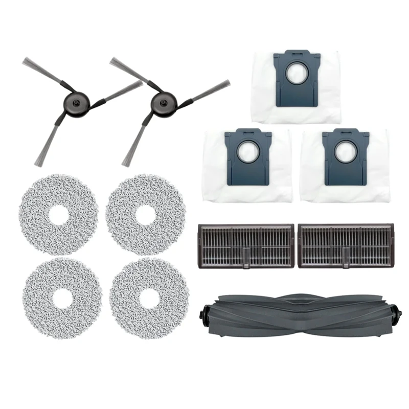 ABYN-For Dreame Bot X40 Ultra Robot Vacuum Cleaner Accessory Parts Kit Rubber Main Hair Cut Side Brush Filter Mop Rag
ABYN-For Dreame Bot X40 Ultra Robot Vacuum Cleaner Accessory Parts Kit Rubber Main Hair Cut Side Brush Filter Mop Rag