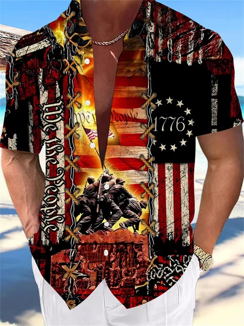 2025 New Trendy Men's Lapel Shirt Casual Summer 3D Printed Short Sleeve Hawaiian Shirt Y2k Unisex Vacation Blouse Dropshipping
2025 New Trendy Men's Lapel Shirt Casual Summer 3D Printed Short Sleeve Hawaiian Shirt Y2k Unisex Vacation Blouse Dropshipping