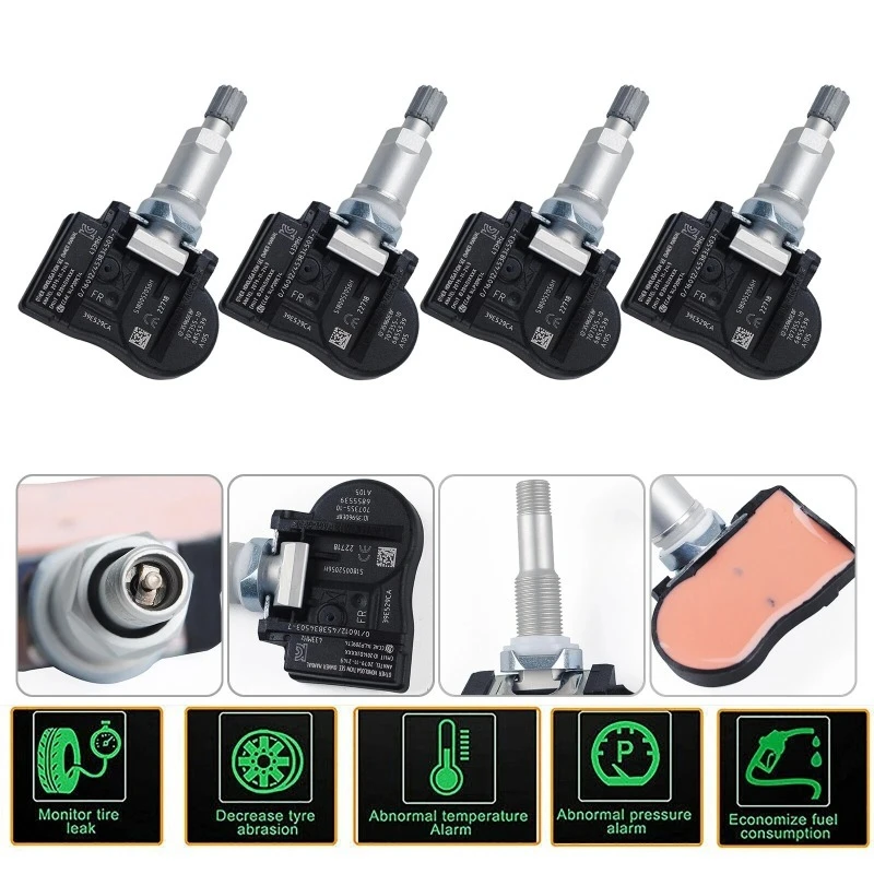 4 шт. автомобильная система датчика давления в шинах TPMS 36106881890 для BMW X5 F15 F85 X2 F39 X1 F48 X6 F16 F86
4 шт. автомобильная система датчика давления в шинах TPMS 36106881890 для BMW X5 F15 F85 X2 F39 X1 F48 X6 F16 F86