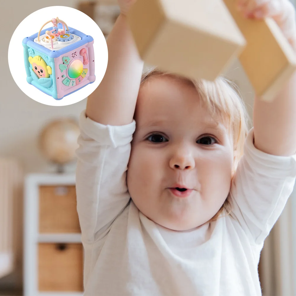 Sound Light Six sided Drum Toy Multifunctional Educational Plaything Kids Toddlers Learning Musical Spatial Cognition
Sound Light Six sided Drum Toy Multifunctional Educational Plaything Kids Toddlers Learning Musical Spatial Cognition