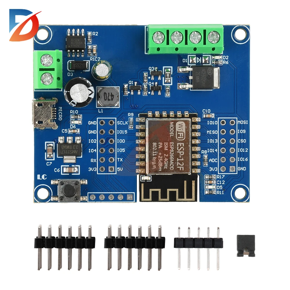 DC 5-80V MOS switch control module ESP8266 WIFI single relay ESP-12F supports Arduino IDE smart home wireless control switch
DC 5-80V MOS switch control module ESP8266 WIFI single relay ESP-12F supports Arduino IDE smart home wireless control switch