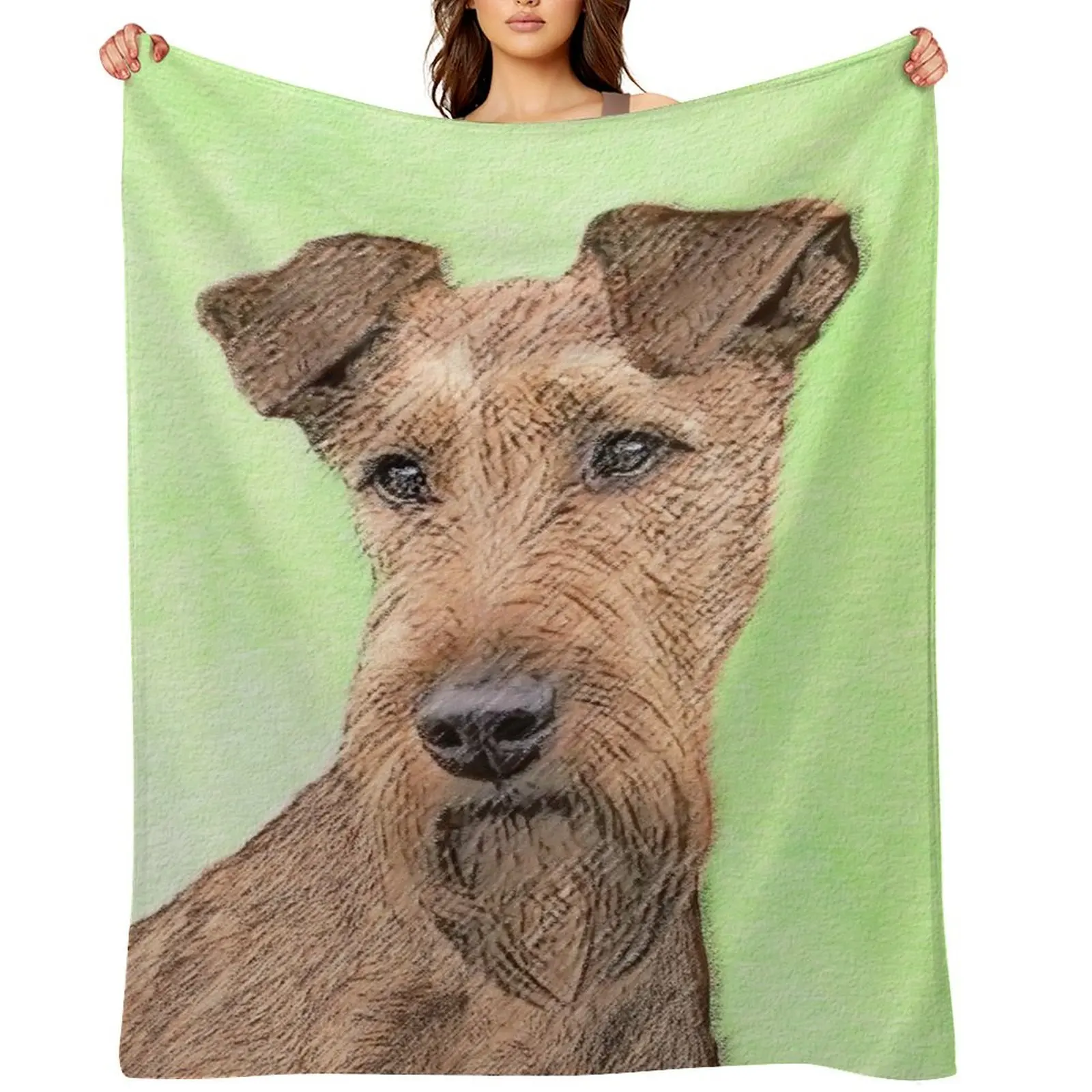 Irish Terrier Painting - Cute Original Dog Art Throw Blanket Kid'S wednesday Stuffeds Decorative Sofas Blankets
Irish Terrier Painting - Cute Original Dog Art Throw Blanket Kid'S wednesday Stuffeds Decorative Sofas Blankets