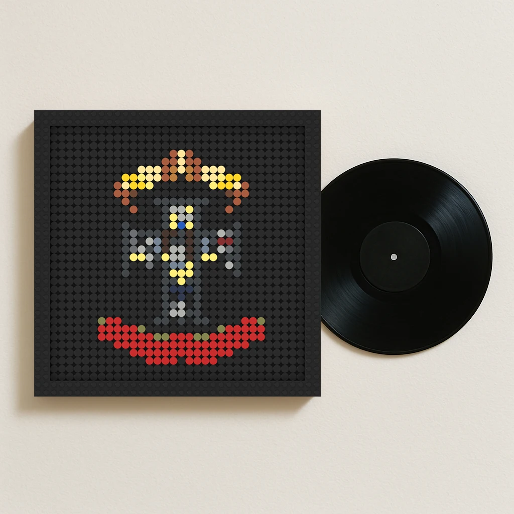 Конструктор-пиксель-арт «Обложка музыкального альбома группы G-Guns N Roses» для декора стен кофейни, бара, комнаты
Конструктор-пиксель-арт «Обложка музыкального альбома группы G-Guns N Roses» для декора стен кофейни, бара, комнаты