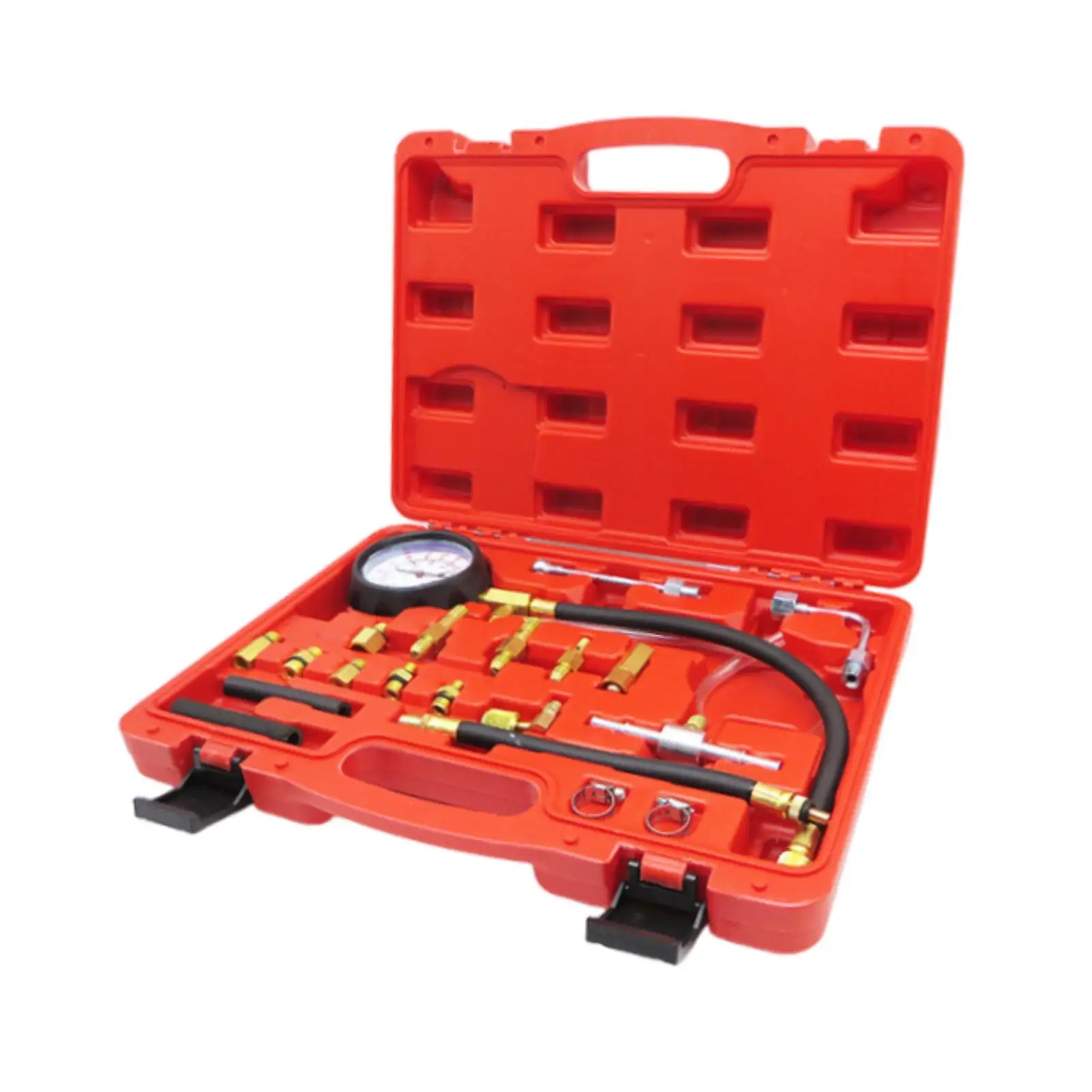 22 Pieces Injection Pressure Tester Kit 0-140 PSI Engine Repair Tool with Case Cars Tool Automotives ATV UTV Cars Marines
22 Pieces Injection Pressure Tester Kit 0-140 PSI Engine Repair Tool with Case Cars Tool Automotives ATV UTV Cars Marines