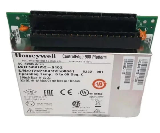 2026 900H32-0102 Honeywell Digital Output 24VDC, 32 Channel
2026 900H32-0102 Honeywell Digital Output 24VDC, 32 Channel