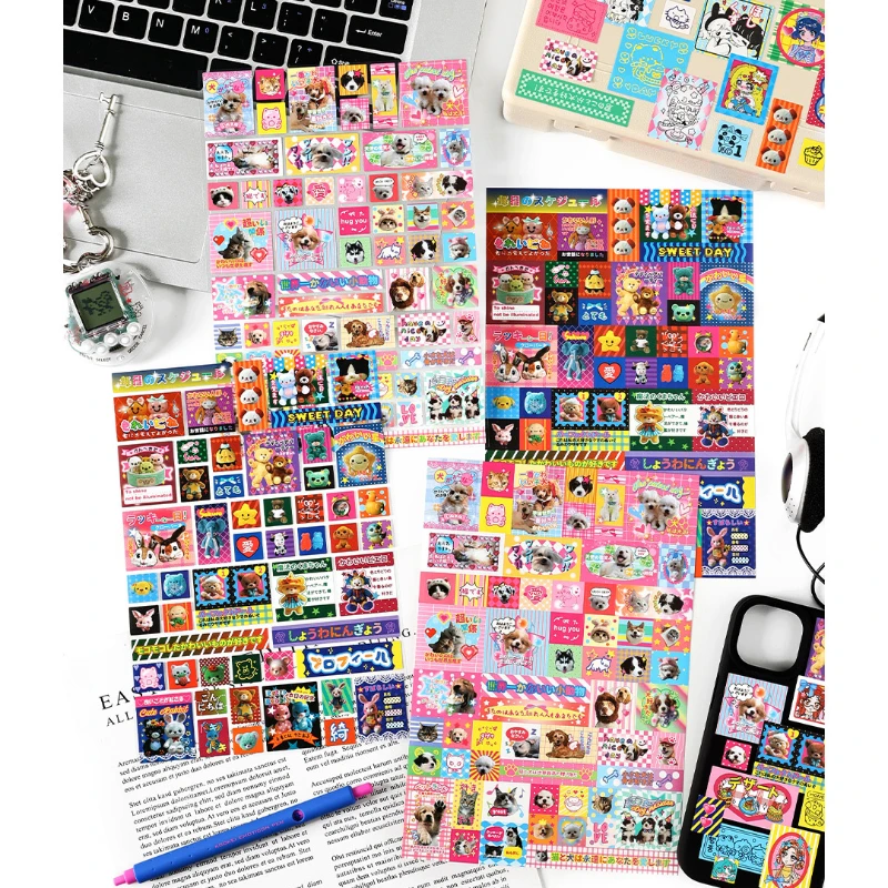 1Pc Japanese Style Kawaii Stickers Rainbow Dream Series Synthetic Paper Sticker Cartoon Scrapbook Journal DIY Decor Supplies
1Pc Japanese Style Kawaii Stickers Rainbow Dream Series Synthetic Paper Sticker Cartoon Scrapbook Journal DIY Decor Supplies