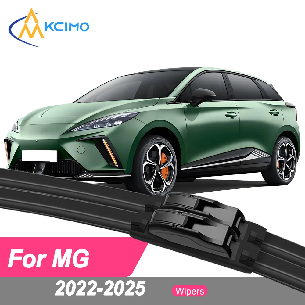 Premium Rubber Durable Silent Windshield Wiper Blades 2pcs for MG MG4 EV 2022-2025 Mulan Front Wiper Blades Set
Premium Rubber Durable Silent Windshield Wiper Blades 2pcs for MG MG4 EV 2022-2025 Mulan Front Wiper Blades Set