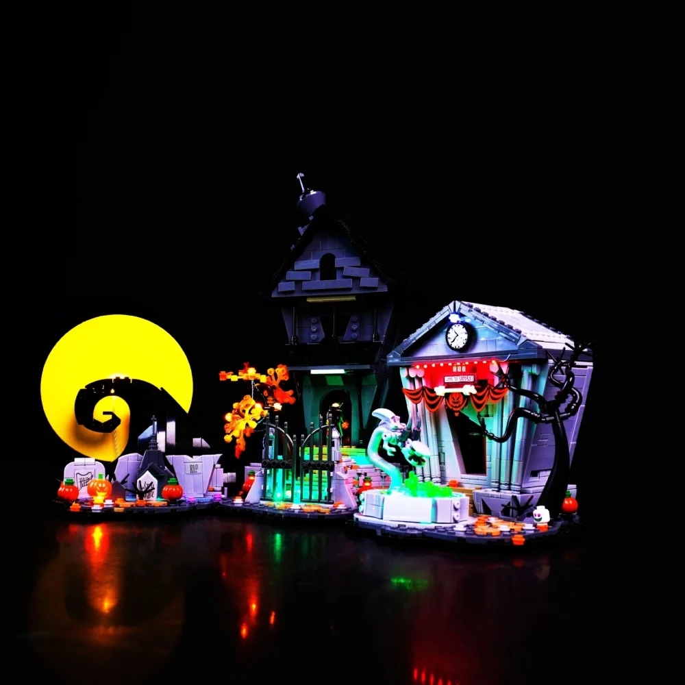 Lighting Set For LEGO Tim Burton The Nightmare Before Christmas RC Version Not Include Building Block (Only Led Light Kit)
Lighting Set For LEGO Tim Burton The Nightmare Before Christmas RC Version Not Include Building Block (Only Led Light Kit)