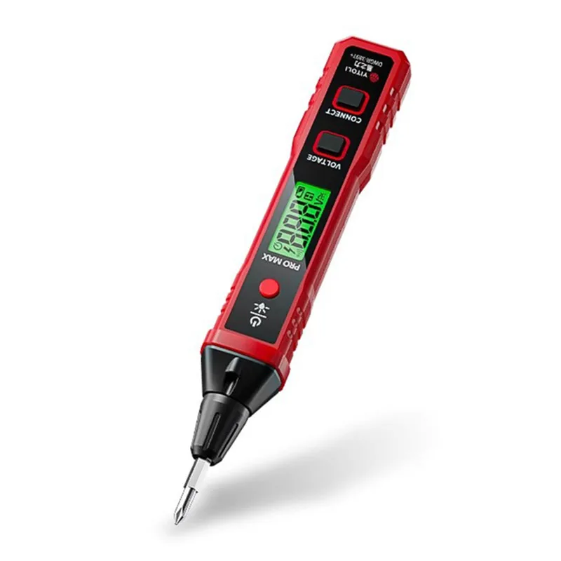 R2897 Test Pen Professional Electrician 3-500V Voltage Tester Intelligent Sound Light Alarm Pen Digital Display Voltage Meters
R2897 Test Pen Professional Electrician 3-500V Voltage Tester Intelligent Sound Light Alarm Pen Digital Display Voltage Meters