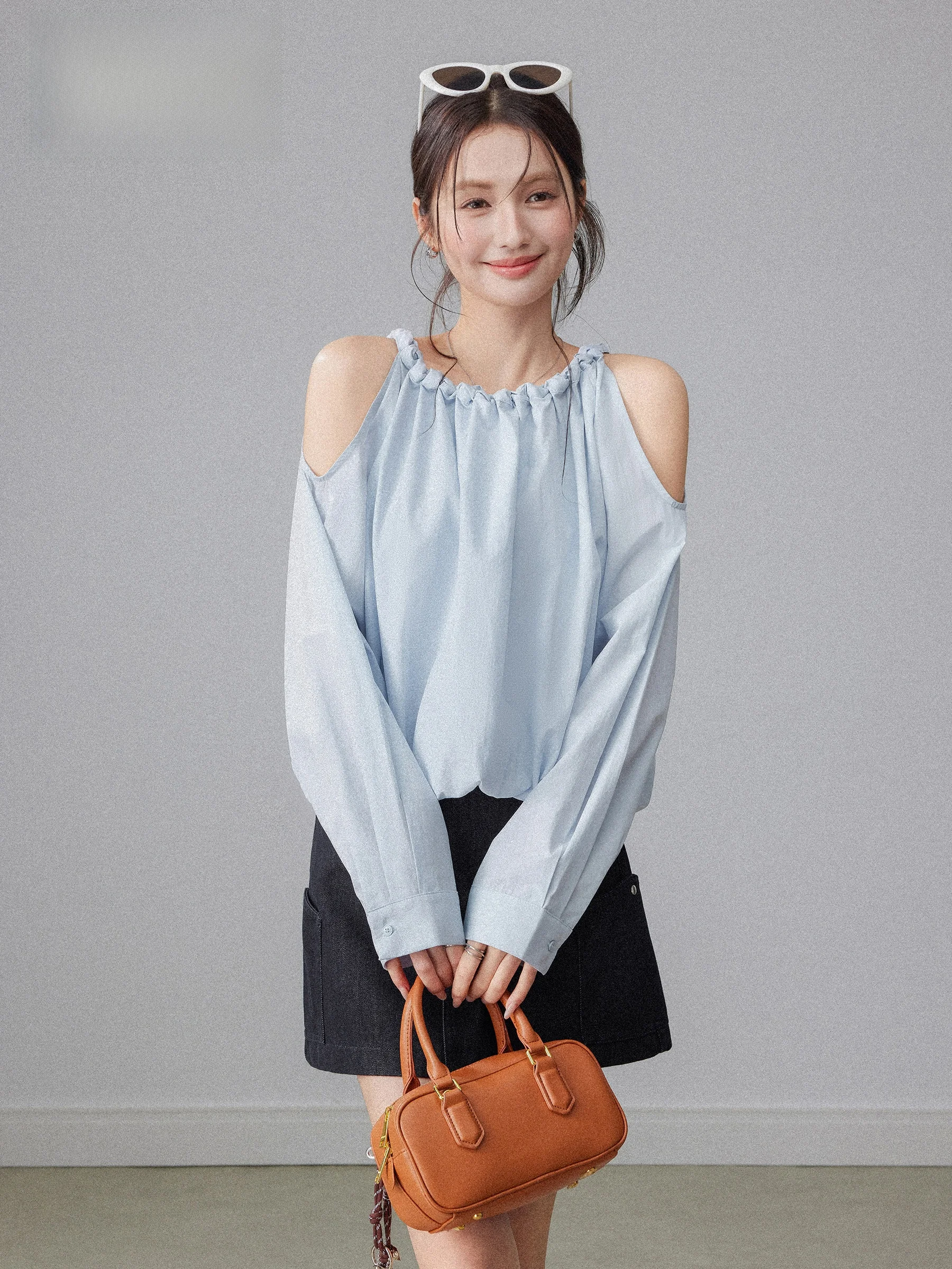 Chang Dou Dou Sweet Long Sleeve Women's Shirt Spring Gentle Style Elegant Design Loose Shoulder Baring Top Casual Comfortable...
Chang Dou Dou Sweet Long Sleeve Women's Shirt Spring Gentle Style Elegant Design Loose Shoulder Baring Top Casual Comfortable...