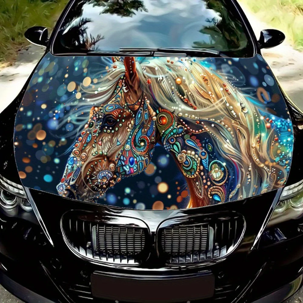 Dreamy Horse Blue White Light Spot Car Hood Wrap Color Vinyl Sticker Truck Graphic Bonnet Auto Accessories Decoration Decal Gift
Dreamy Horse Blue White Light Spot Car Hood Wrap Color Vinyl Sticker Truck Graphic Bonnet Auto Accessories Decoration Decal Gift