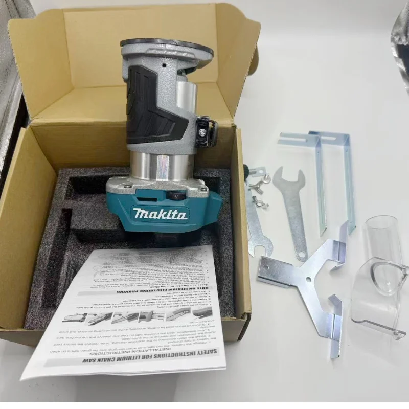 100% Makita DRT50Cordless Trimmer Rechargeable Trimming Machine Brushless Slotting Tool Milling Woodwork Engraving Machine
100% Makita DRT50Cordless Trimmer Rechargeable Trimming Machine Brushless Slotting Tool Milling Woodwork Engraving Machine