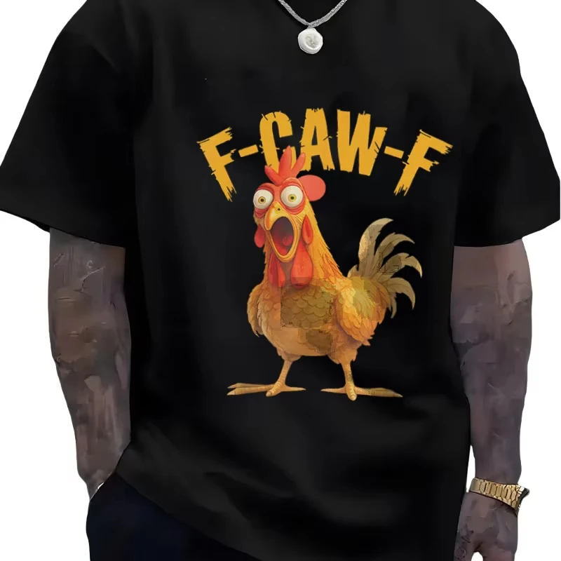 Забавная футболка F Caw F Chicken FCAWF с курицей, лето 2029, мужская и женская забавная хлопковая футболка с круглым вырезом, подарок, креативная одежда
Забавная футболка F Caw F Chicken FCAWF с курицей, лето 2029, мужская и женская забавная хлопковая футболка с круглым вырезом, подарок, креативная одежда