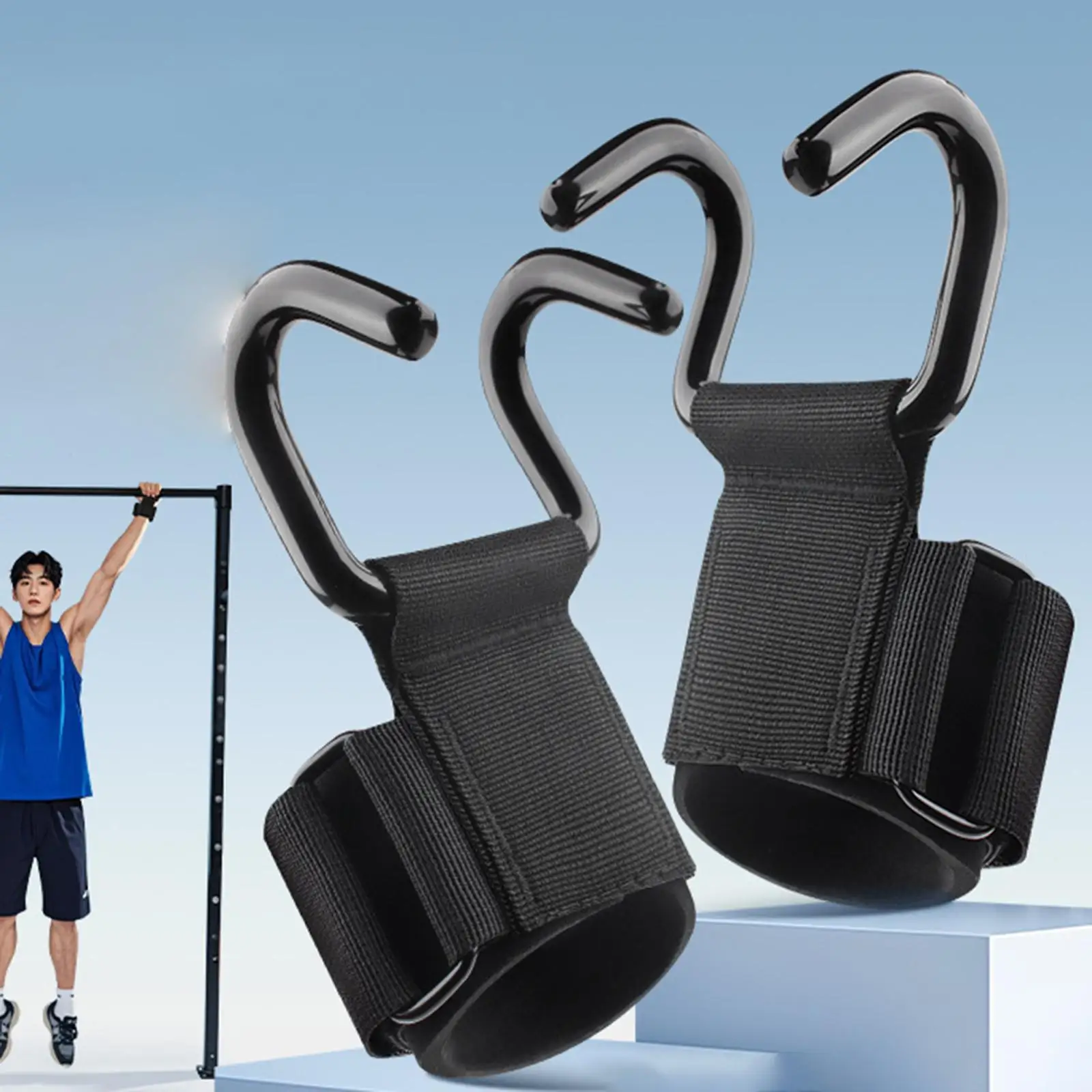 1-2 Pcs Weight Lifting Hooks Wrist Support Hooks Metal Deadlift Straps Ergonomic Weight Wrist Straps for Shrugs Bodybuilding
1-2 Pcs Weight Lifting Hooks Wrist Support Hooks Metal Deadlift Straps Ergonomic Weight Wrist Straps for Shrugs Bodybuilding