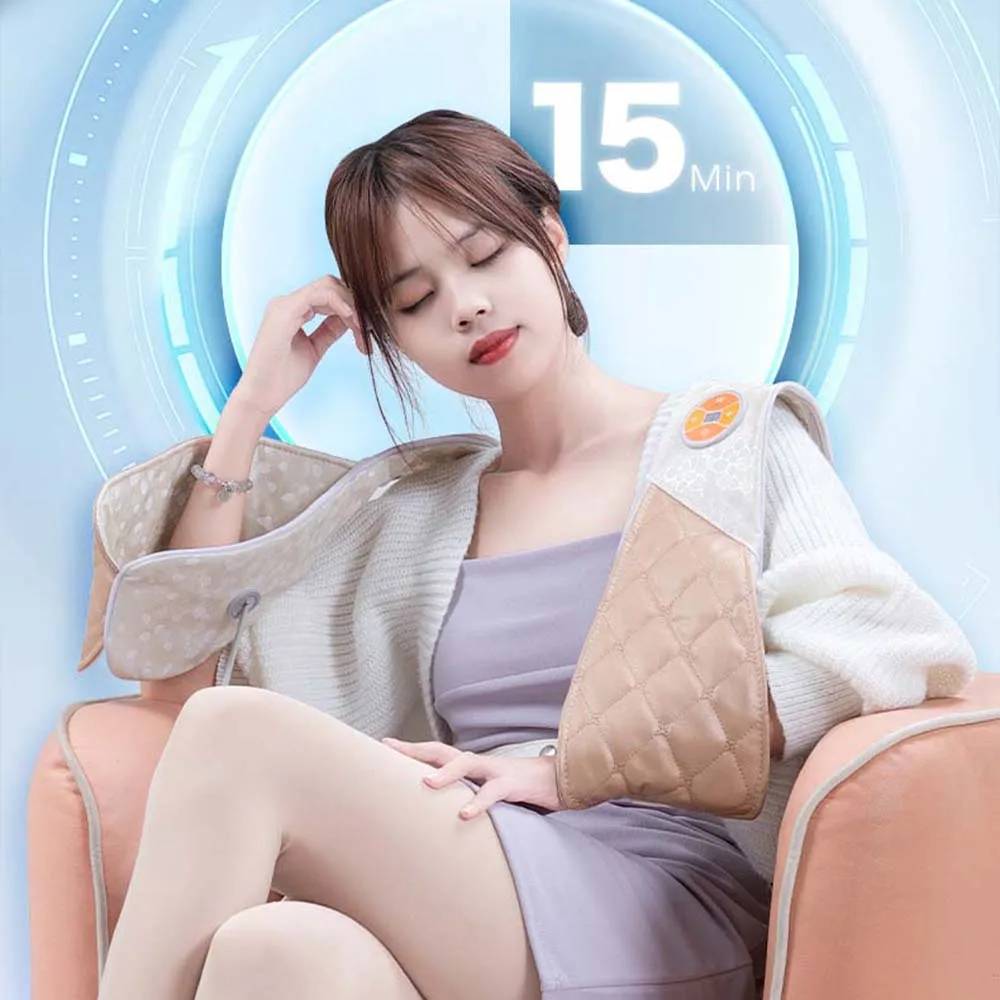 Home Shoulder Kneading Heating Massage Shawl
Home Shoulder Kneading Heating Massage Shawl
