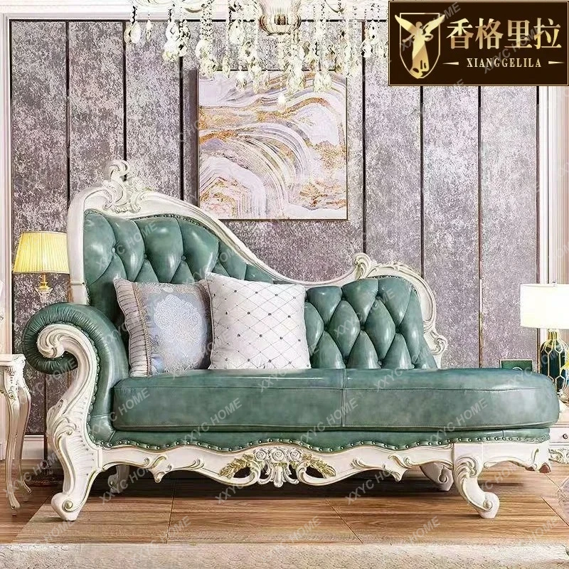 L solid wood leather concubine chair luxury, living room corner concubine sofa chair
L solid wood leather concubine chair luxury, living room corner concubine sofa chair