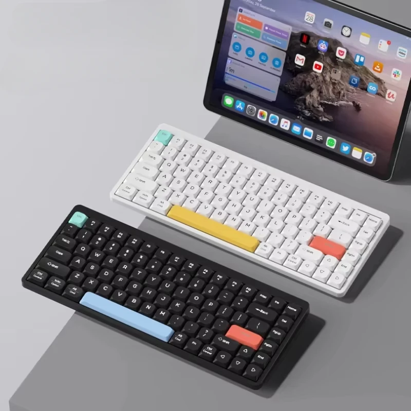 Black Iron Bull YK84 Low Axis Mechanical Keyboard Custom Ultra Thin Wireless 2.4G Bluetooth M ac IPad Windows Convenient
Black Iron Bull YK84 Low Axis Mechanical Keyboard Custom Ultra Thin Wireless 2.4G Bluetooth M ac IPad Windows Convenient